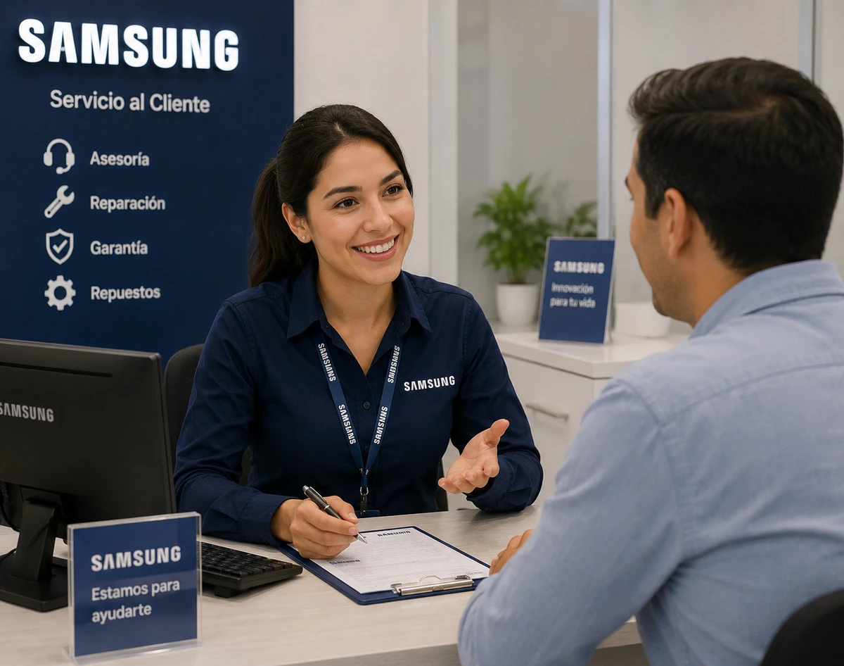 Equipo de servicio técnico autorizado Samsung en Cali